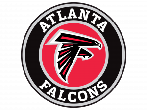 Atlanta Falcons logo, NFL team emblem, sports branding, professional football, Atlanta Falcons Logo PNG