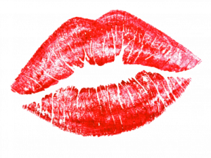 red lips, kiss mark, lip print, beauty symbol, Baddie Lips PNG