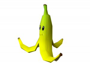 Banana Peel Background PNG