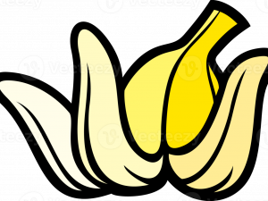 Banana Peel PNG Background