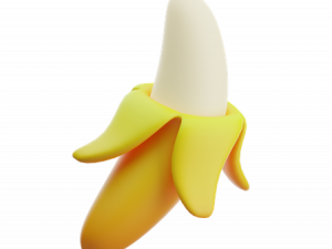 Banana Peel PNG Image