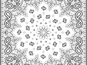 Bandana Pattern PNG Photo