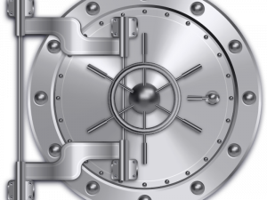 Bank Vault Door PNG Image File