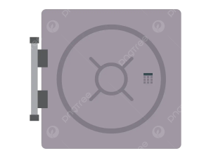 Bank Vault Door PNG Photo