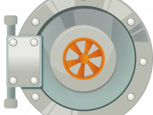 Bank Vault Door PNG Picture