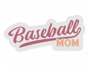 Baseball Mom PNG Cutout