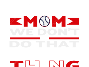 Baseball Mom PNG Photo