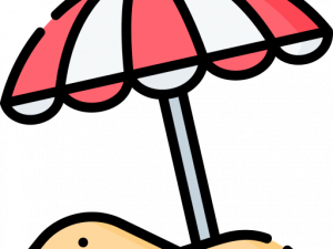 Beach Umbrella PNG Cutout