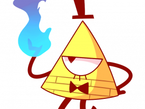 mystical figure, animated character, supernatural being, cartoon villain, Bill Cipher PNG