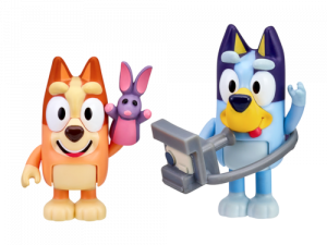 Bluey and Bingo Action Figures, Playtime Toys for Kids, Collectible Character Figurines, Fun Family Adventure Figures, Bingo Bluey PNG