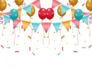 Birthday Banner PNG File