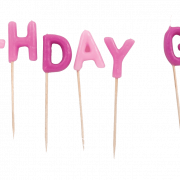 Birthday Banner PNG Image