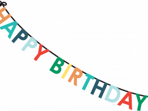 Birthday Banner PNG Images