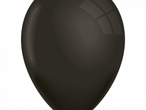 Black Balloon PNG Clipart