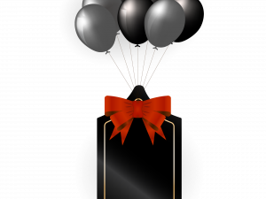 Black Balloon PNG Photos