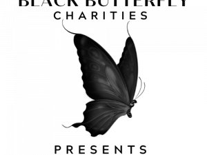 Black Butterfly PNG Background