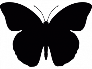 Black Butterfly PNG Free Image