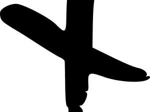 Black Cross PNG Picture