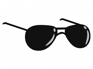 Black Glasses PNG Image HD