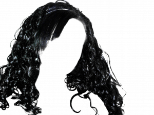 Black Hair PNG Image File