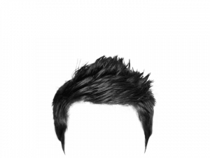 hair, hairstyle, black hair, spiky hair, Black Hair PNG