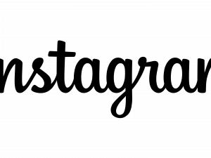 Black Instagram Logo