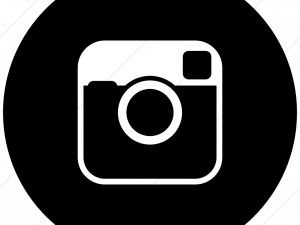 Black Instagram Logo PNG Cutout