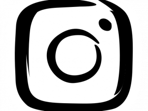 Instagram logo, social media icon, photo sharing platform, digital branding, Black Instagram Logo PNG