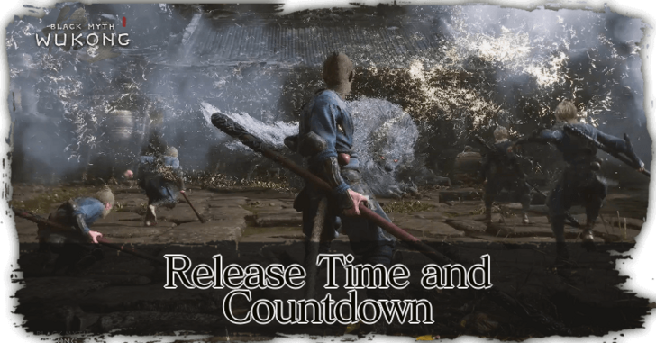 Release Time And Countdown, Launch Schedule, Game Release Timing, Anticipated Launch Date, Black Myth: Wukong PNG