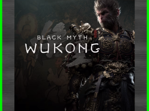 Black Myth Wukong PS5 Game Cover, Action RPG, Adventure Game, Mythical Journey, Chinese Folklore, Black Myth: Wukong PNG