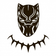 Black Panther Logo PNG File