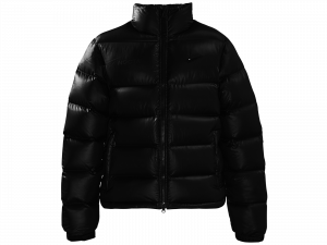 Black Puffer Jacket No Background