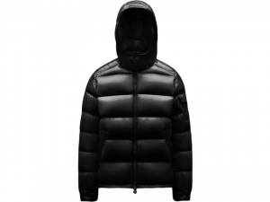 Black Puffer Jacket PNG HD Image