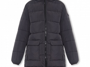 Black Puffer Jacket PNG Image