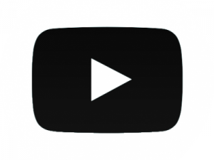 video platform, streaming service, multimedia sharing, online content, Black YouTube Logo PNG