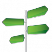 Blank Street Sign PNG Clipart