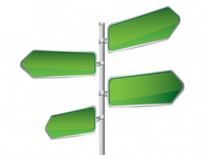 Blank Street Sign PNG Clipart