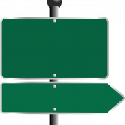 Blank Street Sign PNG Images