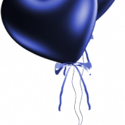 Blue Balloons PNG HD Image
