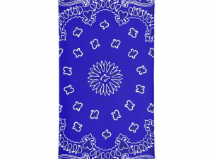 Blue Bandana PNG File