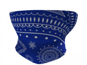 Blue Bandana Transparent