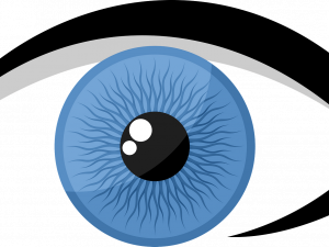 Blue Eyeball PNG