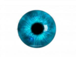 Blue Eyeball PNG HD Image