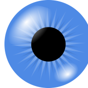 Blue Eyeball PNG Image