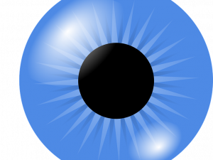 Blue Eyeball PNG Image