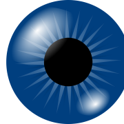 Blue Eyeball PNG Image File