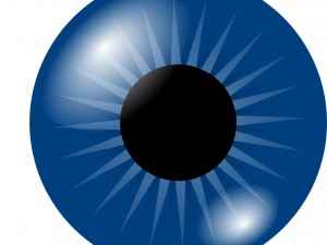 Blue Eyeball PNG Image File