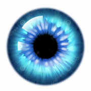 Blue Eyeball PNG Images
