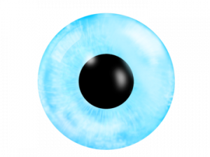 Blue Eyeball PNG Photo