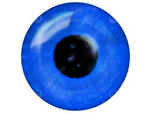 Blue Eyeball PNG Pic